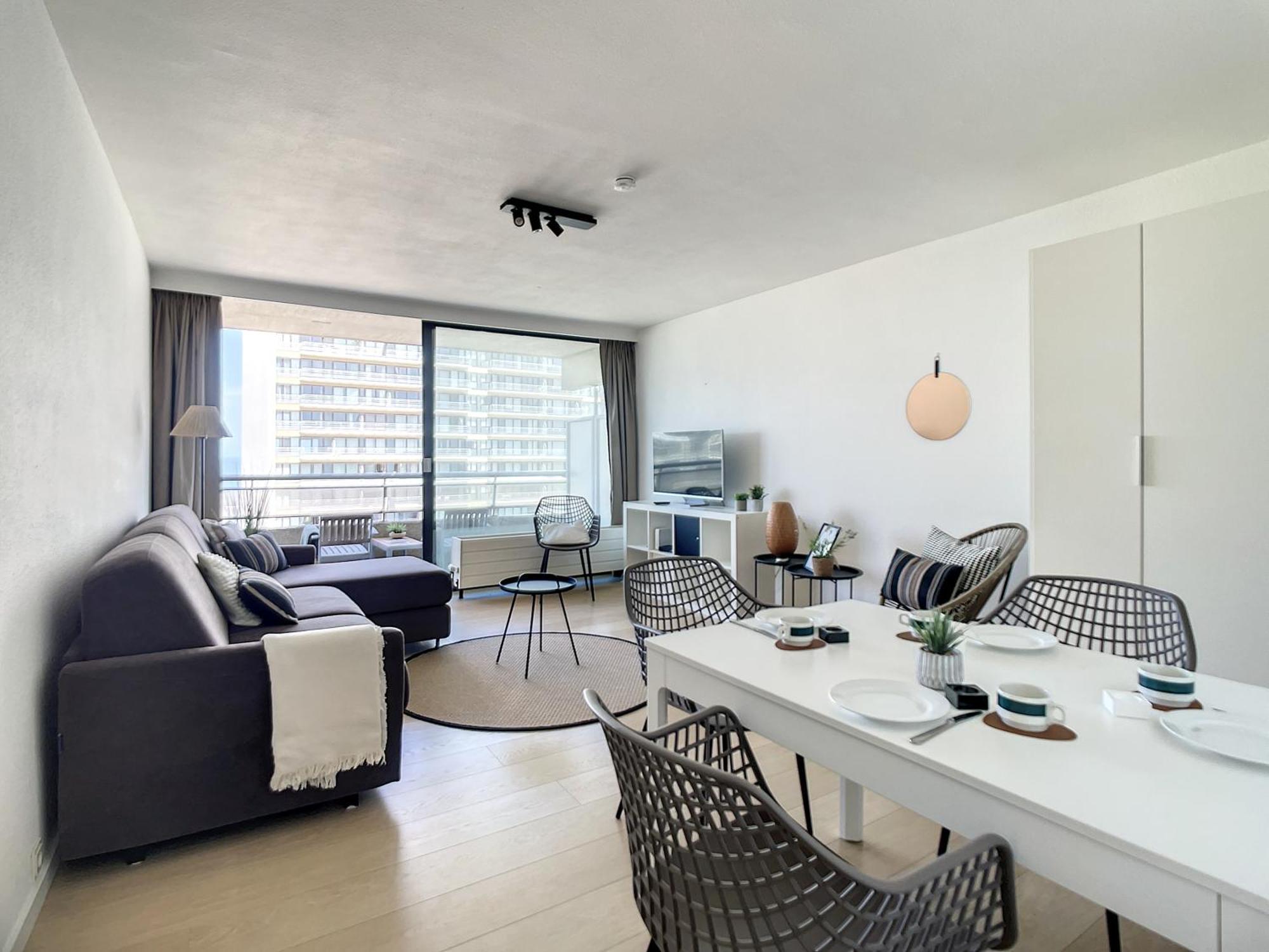 Oostende Studio Royal Ascot Q7 Met Terras En Zeezicht Op Toplocatie Exteriér fotografie