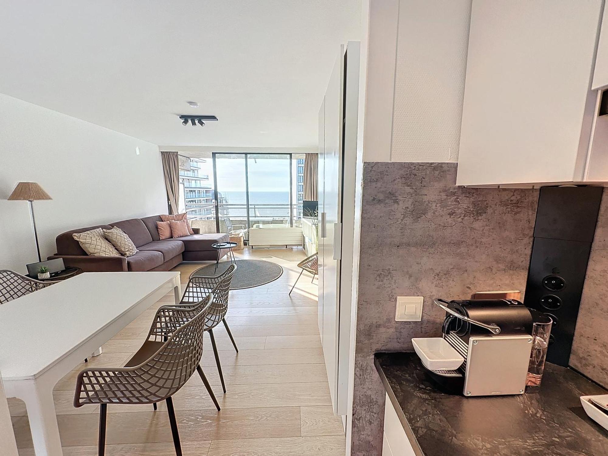 Oostende Studio Royal Ascot Q7 Met Terras En Zeezicht Op Toplocatie Exteriér fotografie
